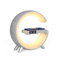 Thumbnail for New Intelligent G Shaped LED Lamp Bluetooth Speake Wireless Charger Atmosphere Lamp App Control For Bedroom Home Decor