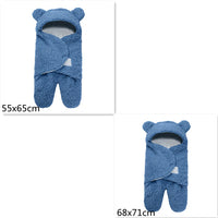 Thumbnail for Lamb Plush Sleeping Bag Newborn Baby Swaddling Quilt