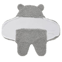 Thumbnail for Lamb Plush Sleeping Bag Newborn Baby Swaddling Quilt