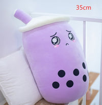 Thumbnail for Cute Fruit Drink Plush Stuffed Soft Strawberry Milk Tea Plush Boba Tea Cup Toy Bubble Tea Pillow Cushion Kids Gift