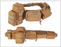 Thumbnail for Camouflage Tactical Waist Cover Military Fan Outdoor Multi-functional Molle Belt